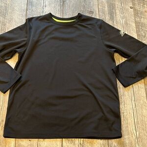 Zeroxposur Black Long Sleeve Dri-Tech Pullover Shirt XL